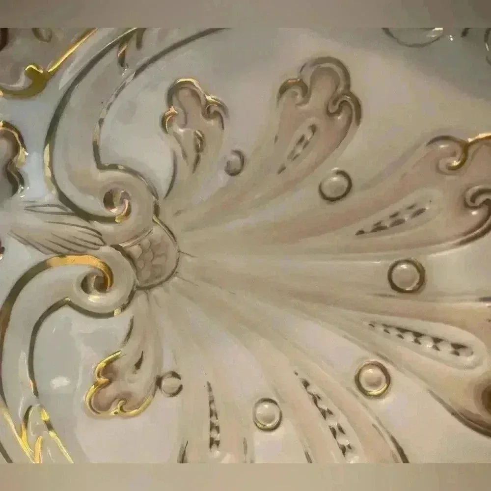 Antique British Earthenware Platter, 19th century